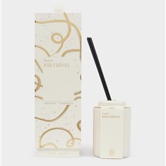 Ceramic Sentiment Reed Diffuser Happy Birthday 
