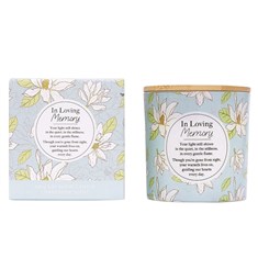 Scented Candle In Loving Memory 